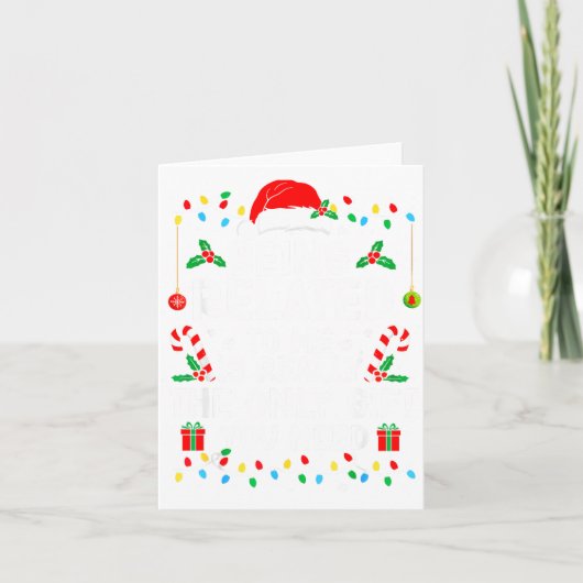 Being Related To Me Is Really The Only Gift Christ Karte (Vorderseite)