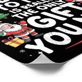 Being Related To Me Is The Only Gift You Need Chri Poster (Ecke)