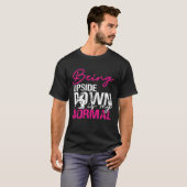 Being Upside Down Is My Normal Gymnastics Gymnast T-Shirt (Vorne ganz)