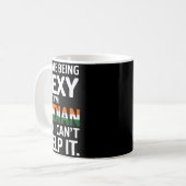 Being Y Indian Funny India  Kaffeetasse (Vorderseite Links)