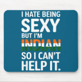 Being Y Indian Funny India Mousepad (Vorne)