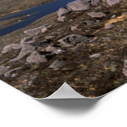 Beinn an Eionn Scotland Poster (Ecke)