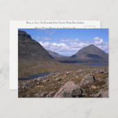 Beinn an Eionn Scotland Postkarte (Vorne/Hinten)