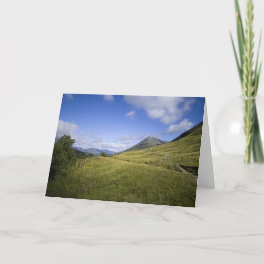 Beinn Dorain ・ Grußkarte Karte (Vorderseite)