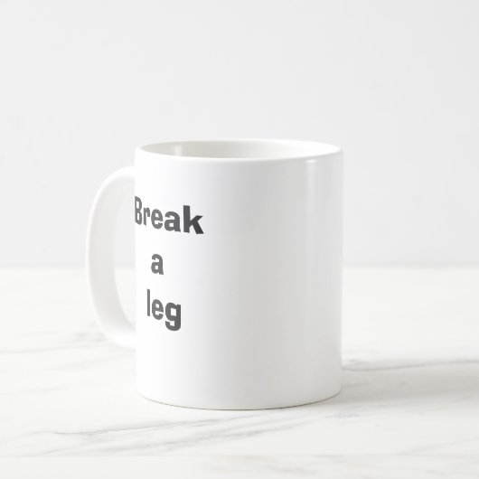 Beinpositiven brechen kaffeetasse (Vorderseite Links)