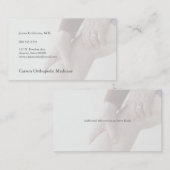 Beinschmerzen Visitenkarte (Vorne/Hinten)