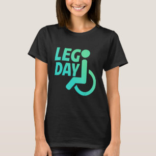 Beintag Rollstuhlfahrer     T-Shirt