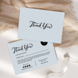 Beipackkarte für kleine Unternehmen Dankeskarte