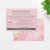 Beipackkarte für Shirt Bekleidung (Schreibtisch)