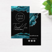 Beipackzettel für aquamarine und silberne Alben (Schreibtisch)