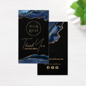 Beipackzettel für Blauer und Gold (Schreibtisch)