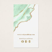 Beipackzettel für die Meeresfrüchte (Rückseite)