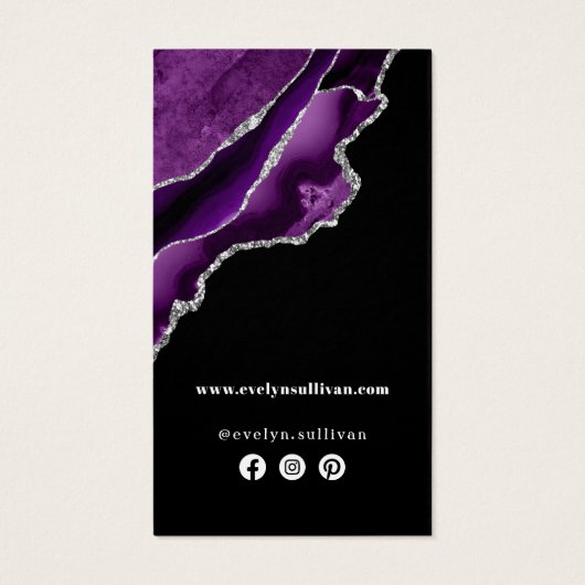 Beipackzettel für lila und silberne Alben (Rückseite)