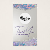 Beipackzettel für Mermaid-Glitzer (Vorderseite)