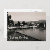 Beirut-Brücke Postkarte (Vorne/Hinten)