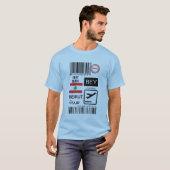 Beirut Lebanon travel ticket T-Shirt (Vorne ganz)