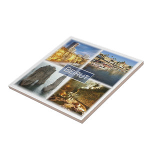 BEIRUT, Libanon, Asien, Fliese