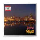 BEIRUT, Libanon, Asien, Fliese (Vorderseite)