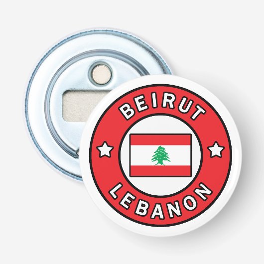 Beirut Libanon Flaschenöffner (Vorderseite)