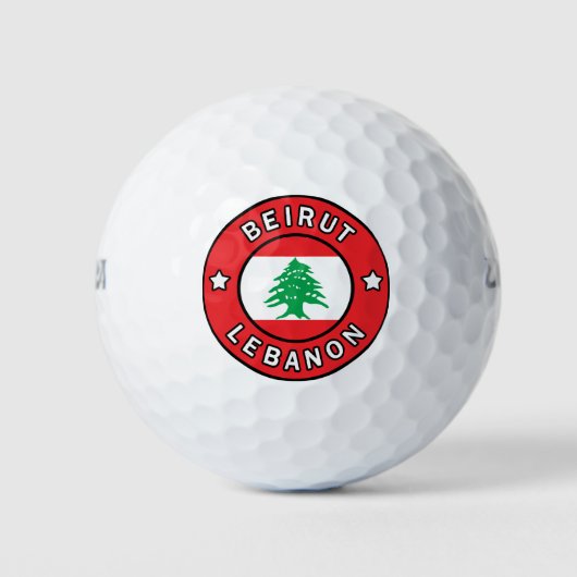 Beirut Libanon Golfball (Vorderseite)