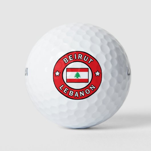 Beirut Libanon Golfball (Vorderseite)