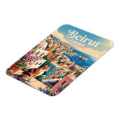 Beirut Libanon Magnet (Linke Seite)