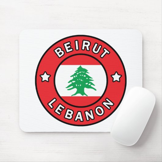 Beirut Libanon Mousepad (Mit Mouse)