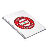 Beirut Libanon Notizblock (Rechte Seite)
