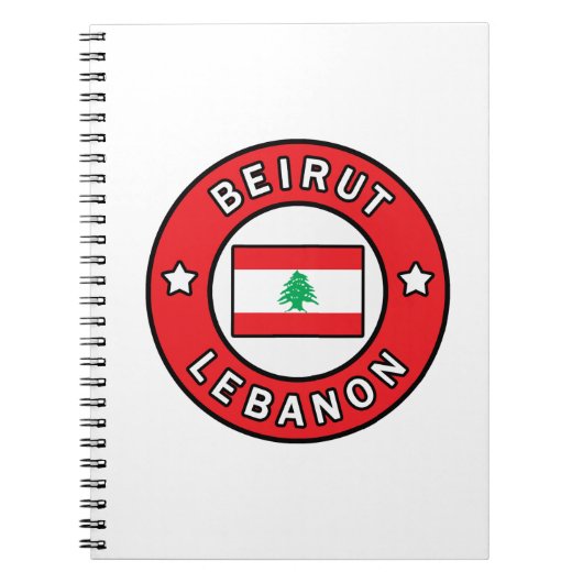 Beirut Libanon Notizblock (Vorderseite)