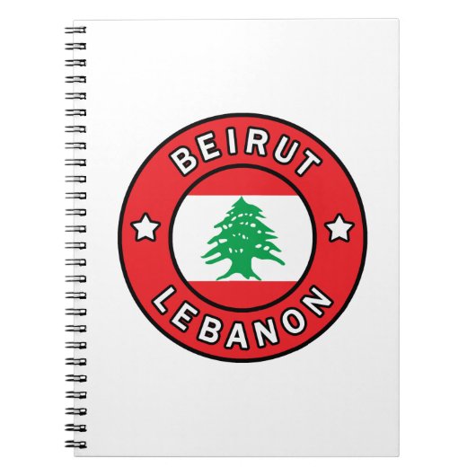 Beirut Libanon Notizblock (Vorderseite)