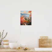 Beirut Libanon Reise Stadt Ästhetik Poster (Küche)