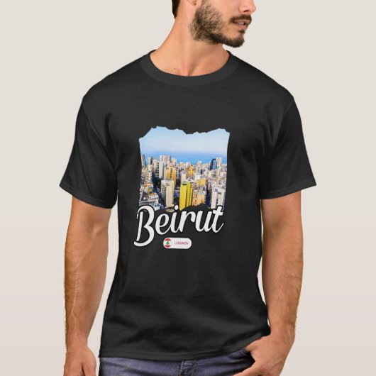 Beirut Libanon Souvenir Beirut T-Shirt (Vorderseite)