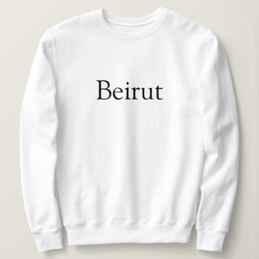 Beirut Libanon Sweatshirt (Design vorne)