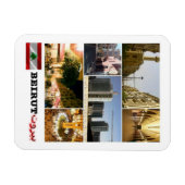 Beirut - Mosaik - Libanon - Magnet (Horizontal)