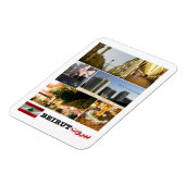 Beirut - Mosaik - Libanon - Magnet (Linke Seite)
