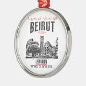 Beirut Ornament Aus Metall (Links)