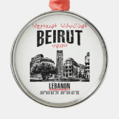 Beirut Ornament Aus Metall (Vorne)