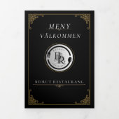 BEIRUT RESTAURANG DREIFACH GEFALTETE KARTE (Cover)