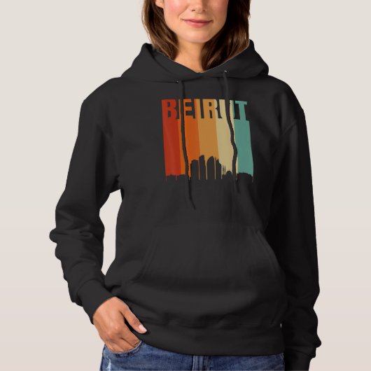 Beirut Skyline Hoodie (Vorderseite)