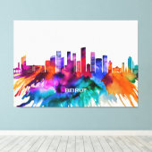 Beirut Skyline Leinwanddruck (Insitu (Holzboden))
