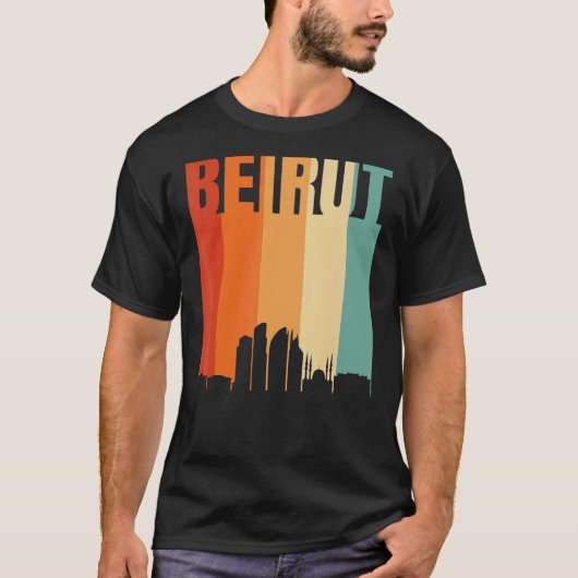 Beirut Skyline T-Shirt (Vorderseite)