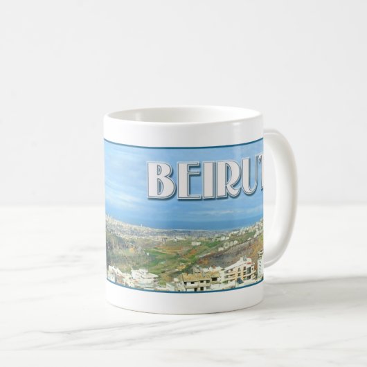 Beirut-Tasse Kaffeetasse (VorderseiteRechts)