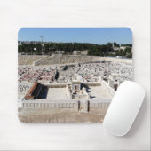 Beis HaMikdash (Heiliger Tempel in Jerusalem) Mousepad (Mit Mouse)