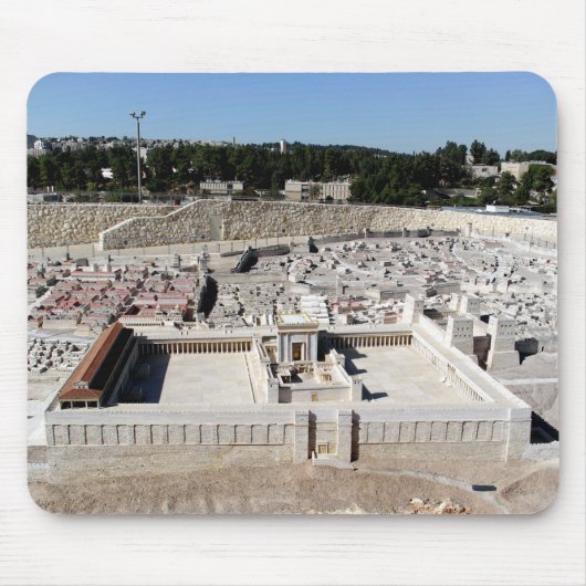 Beis HaMikdash (Heiliger Tempel in Jerusalem) Mousepad (Vorne)