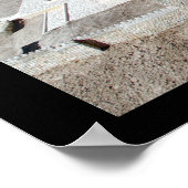 Beis HaMikdash (Heiliger Tempel in Jerusalem) Poster (Ecke)