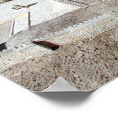 Beis HaMikdash (Heiliger Tempel in Jerusalem) Poster (Ecke)