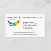 Beispiel einer Visitenkarte für ein (Vorderseite)