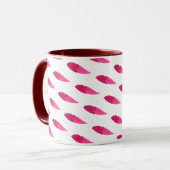 Beispiel Forest Style Blätter und Feder Tasse (Vorderseite Links)