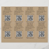 Beispiel Fügt 3x4 Clear Bag Cards ein (Rückseite)