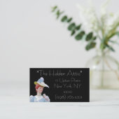 Beispiel für antike Visitenkarten1 Visitenkarte (Stehend Vorderseite)